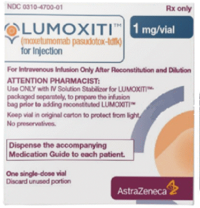 Moxetumomab 莫塞妥莫单抗